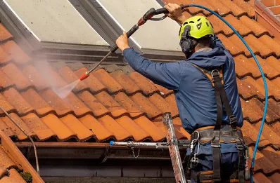 Démoussage et hydrofuge de toiture à Saclay
